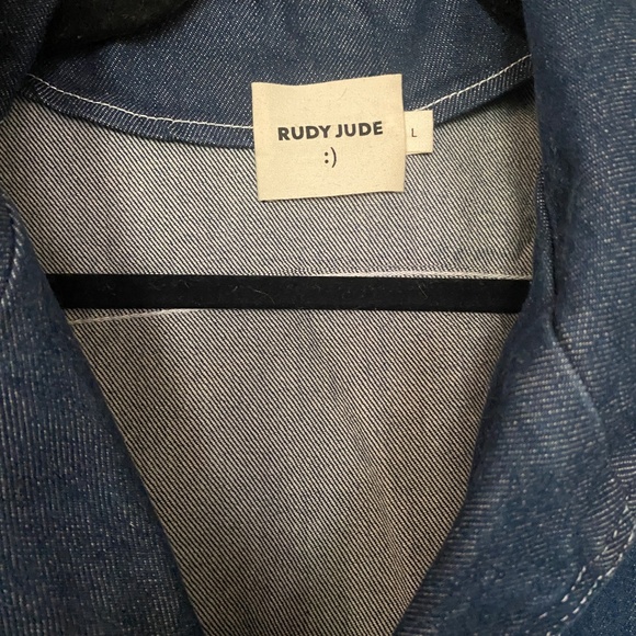 Rudy Jude Bartlett Jacket Indigo NWT - Picture 3 of 4